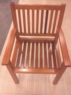 ZAS-M-06型木制审讯椅
