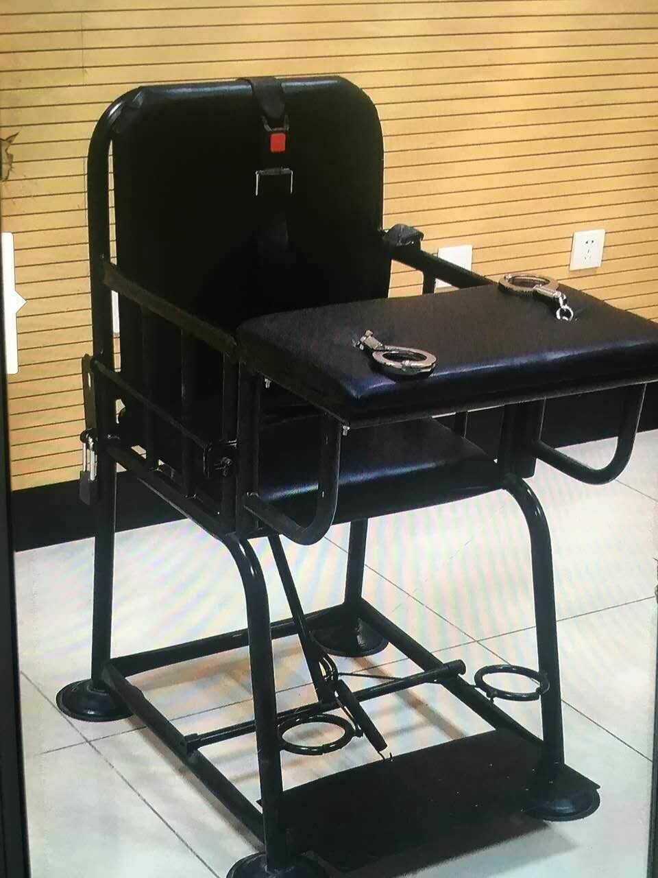 ZAS-R-T2型软包铁质审讯椅